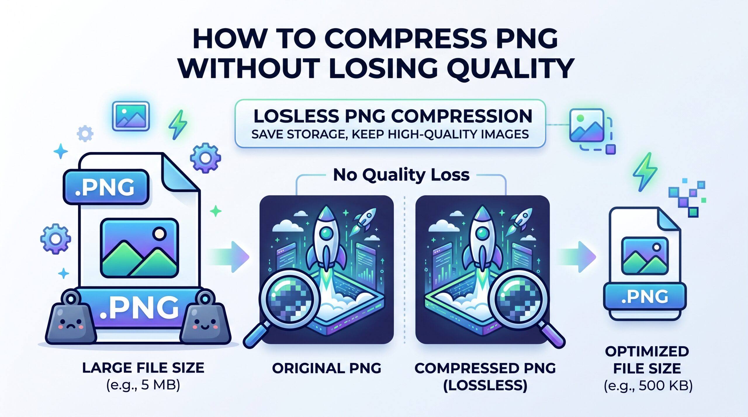 File Compression No Words How to Compress PNG Without Losing Quality